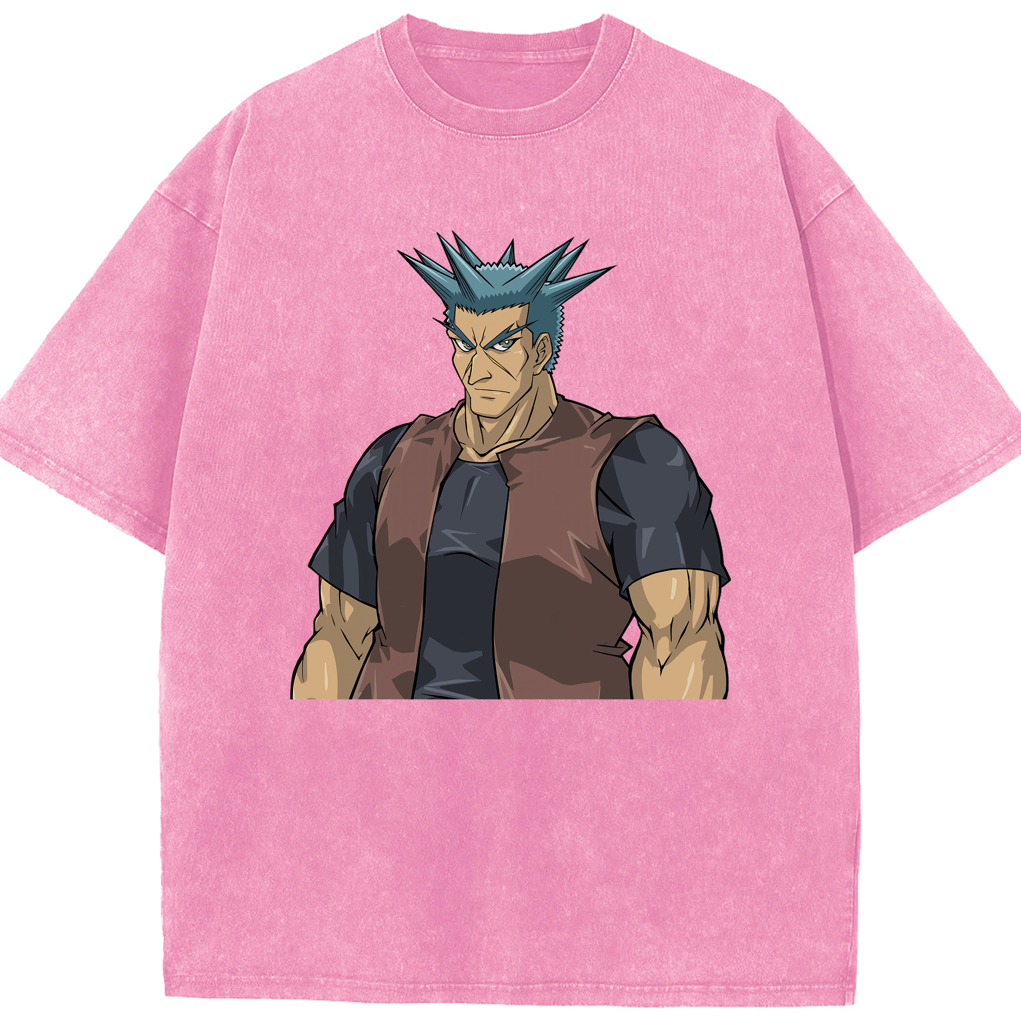 （画像用） 遊☆戯☆王 Yu-Gi-Oh! 綿100% ヴィンテージ風 半袖Tシャツ（フロントプリント）